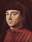 Antonello da Messina Portrat eines Mannes oil painting
